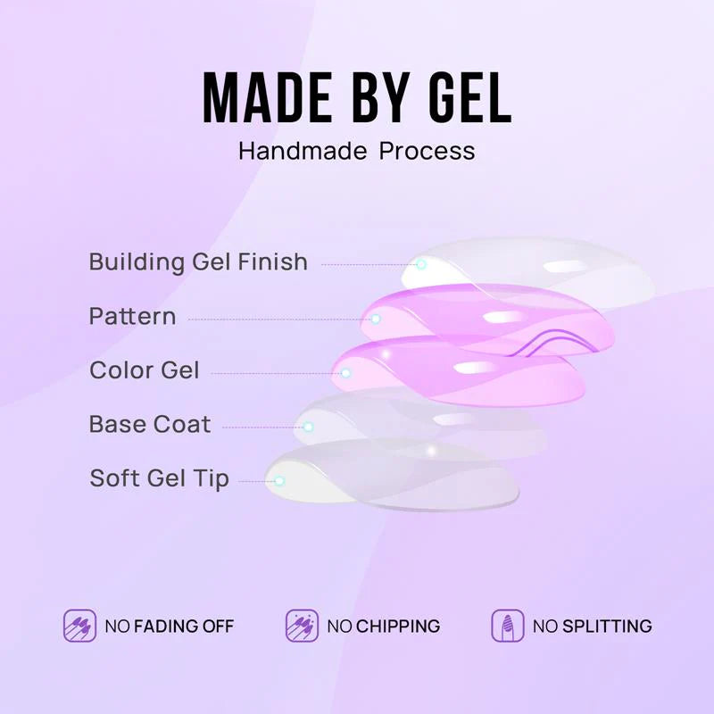 Gold Leaf Square Nails - XCOATPRESS